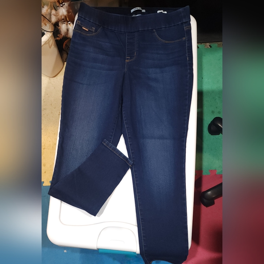 Nine West Dark Blue Ankle Jeans